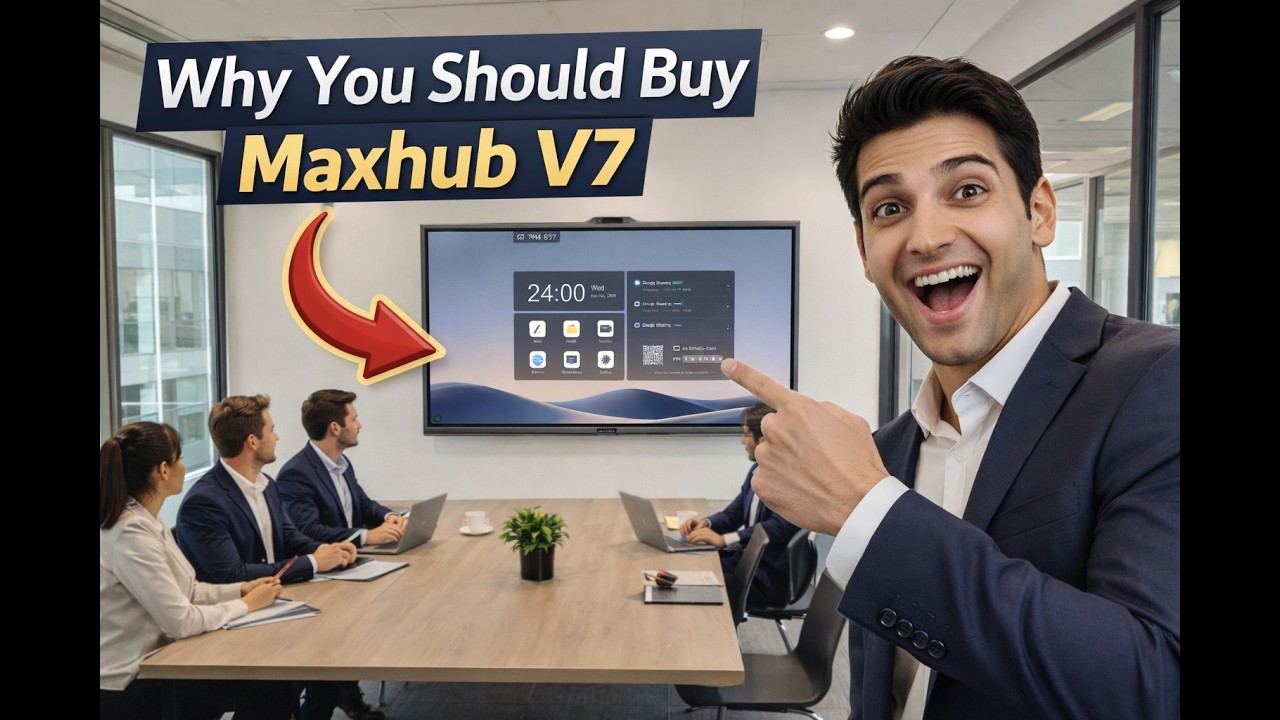 MAXHUB XBoard V7 | What We Can Do | Selling Points | 3Wired System | Maxhub