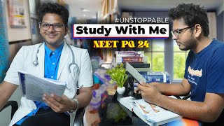 Study With Me - Unstoppable Mindset : NEET PG Prep w Rural Posting | Anuj Pachhel