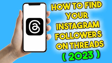 How to Find Your Instagram Followers on Threads (2023) Instagram Threads