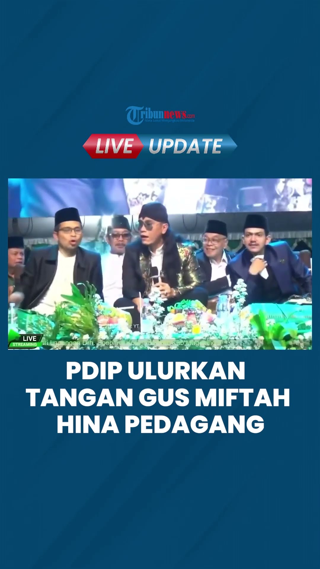 Polemik Gus Miftah Hina Penjual Es Teh, Sekjen PDIP Hasto: Ini Energi Kami, Perhatikan Wong Cilik