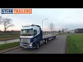 STERK Trailers - Open Heavy Duty oplegger - hoog sterkte staal