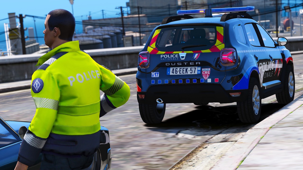 NOUVELLE TENUE POUR LES POLICIERS DE L'AUTOROUTE | CRSA - GTA 5 LSPDFR