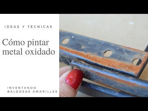 Video: ¿Puedes pintar metal oxidado?