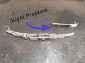 How to replace a broken leaf spring in a utility trailer