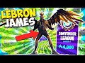 ARRIVO IN ARENA CONTENDENTI CON LEBRON JAMES SU FORTNITE !! (4000 punti)