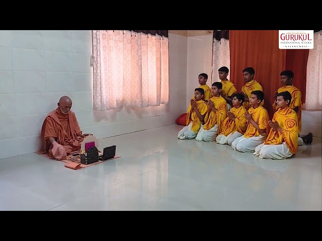 Bhagwat Gita &Amp; Shikshapatri Shloka Chanting | Gurukul Navi Mumbai | Shree Swaminarayan Gurukul