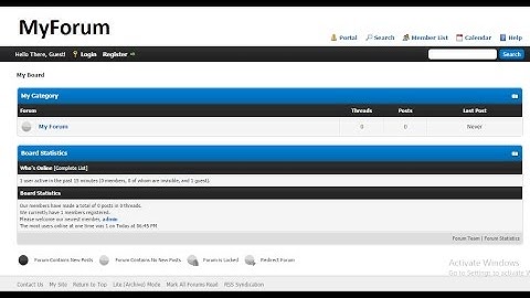 How To Make A Forum Website | Create a Forum Website Using MyBB In Just 5 Minutes