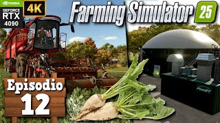 BARBABIETOLE DA ZUCCHERO E IMPIANTO A BIOGAS ! - FARMING SIMULATOR 25 | 4K 4090 | EP. 12 screenshot 4