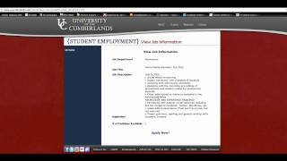 Applying for Federal Workstudy Tutorial