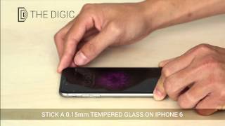 Ultra Thin 0.15mm Tempered Glass Screen Protector for iPhone 6 Smash Test