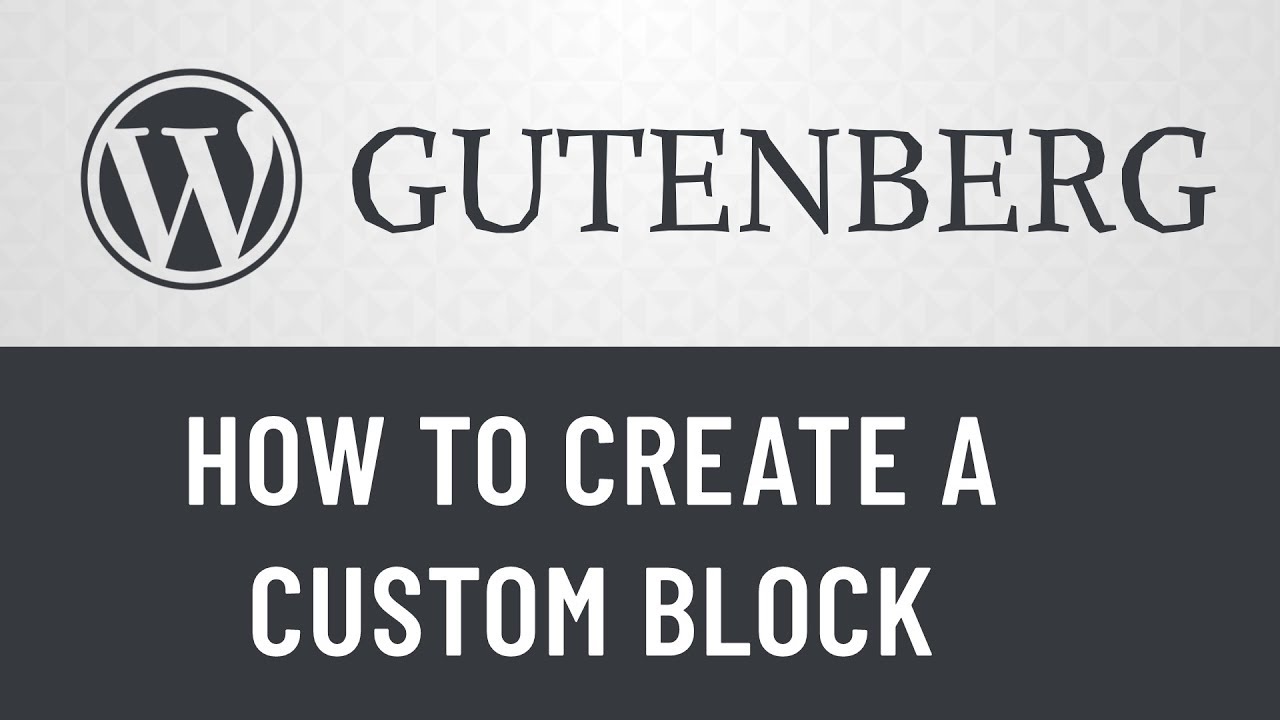 Create a Custom Die Block