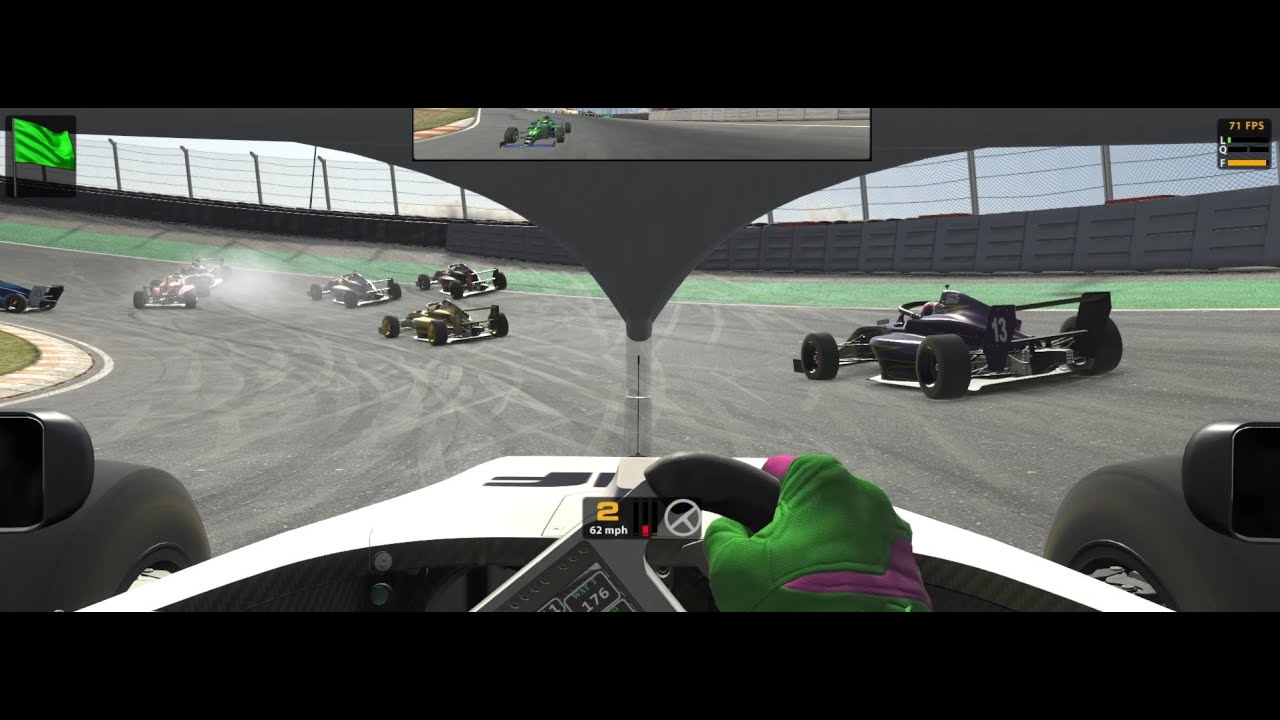 iRacing Motorsport Simulator - FIA F4 - Zandvoort - 20 min race - YouTube
