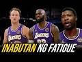 NAUBUSAN ANG LAKERS! Lebron at Luke Kennard INABUTAN na ng Fatigue | Kaya pang MAKATABLA ng Rockets