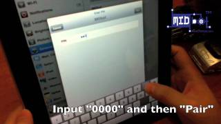 MIDbot iDroid - Connection Guide for iOS Devices (iPhone, iPad, iPod Touch) screenshot 3