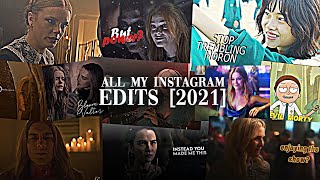 all my instagram edits [2021]