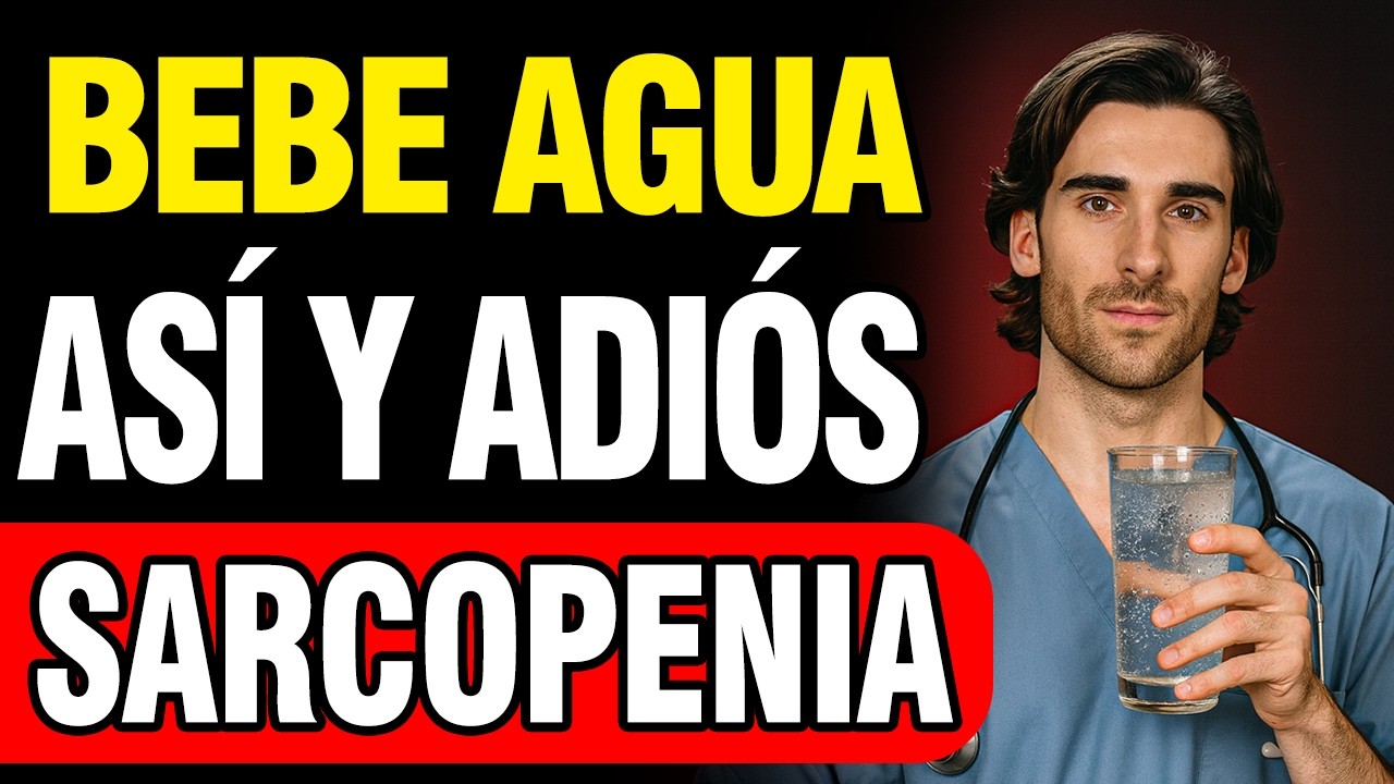 Médico Revela Cómo Beber Agua Para Ganar Músculo y Frenar la Sarcopenia | Doctor Fernando Manochi
