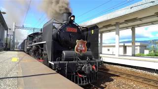 【4K】4666次CT273蒸氣火車關山站開車