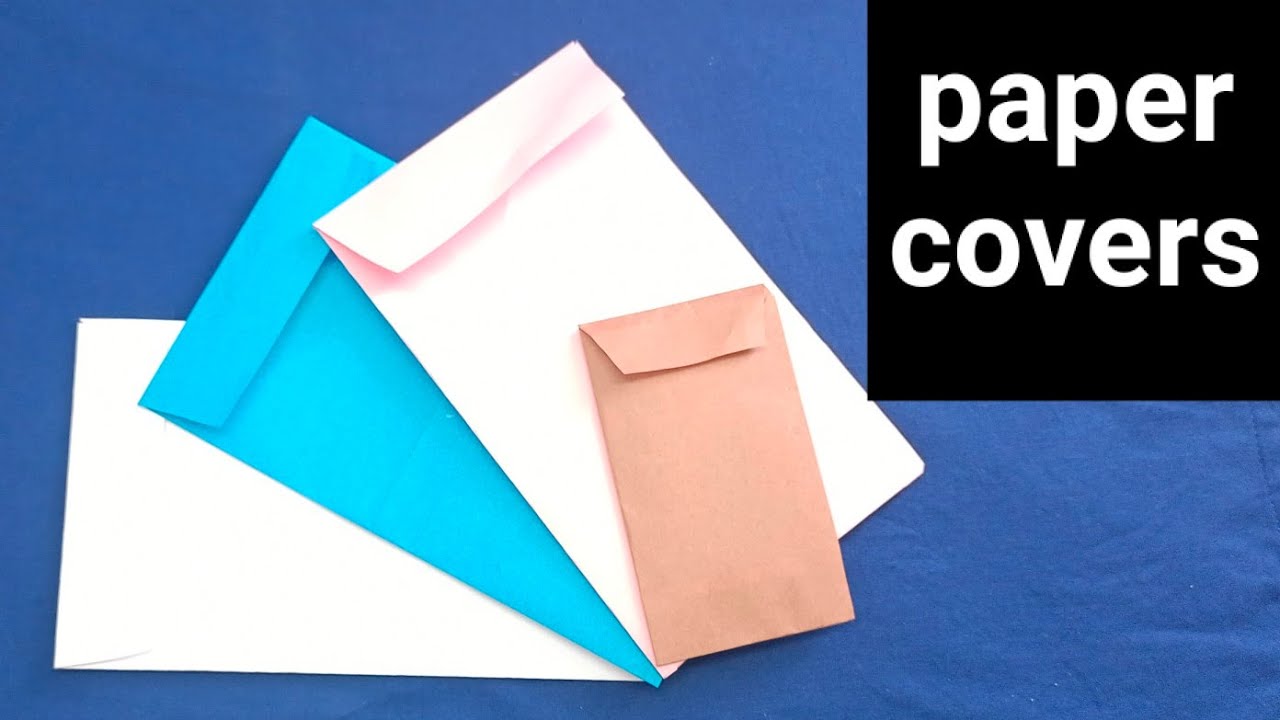 paper covers making process paper covers origami origami paper covers YouTube