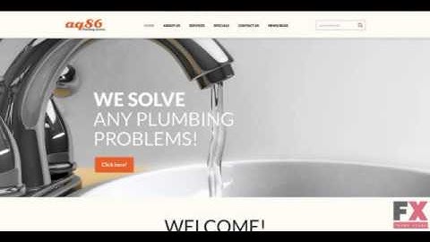 Preview Plumbing Responsive Joomla Template TMT