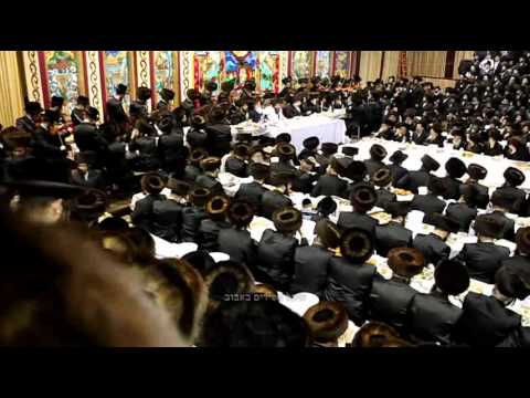 Tish The Night Of Hoishana Raba In Bobov 5771 2010