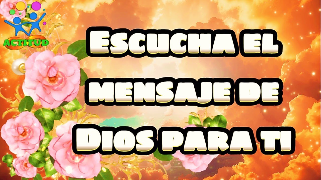 Escucha este bonito mensaje de Dios para ti 💖#diosteama - YouTube