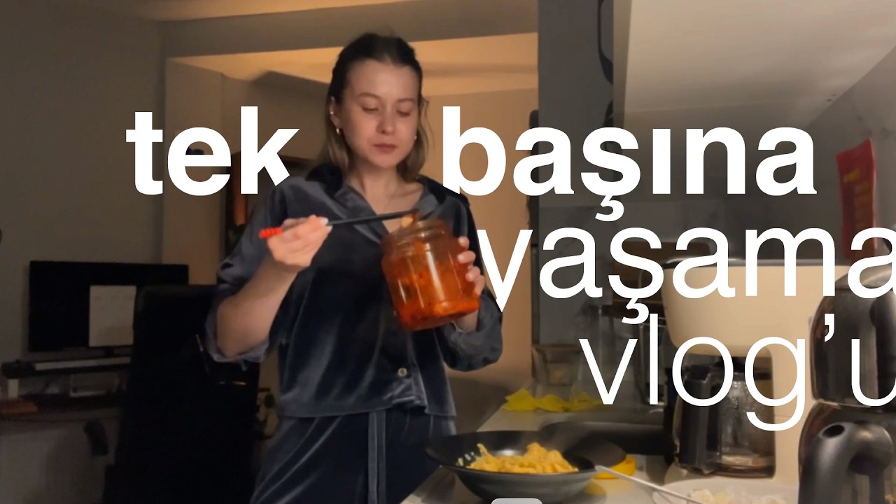 tek başına yaşama vlog'u | krep tarifi, müze, İstanbul'daki bir yabancının günlük hayatı