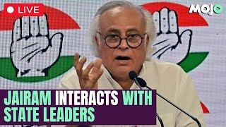LIVE | Jairam Ramesh interacts with state leaders, PCC Presidents and CLP leaders at AICC HQ