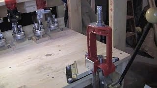 This video shows how you can build an effective reloading bench in a limited space.