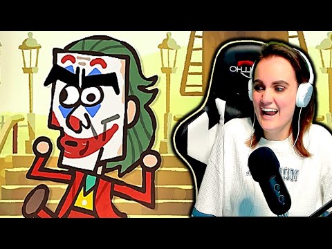 THIS JOKER IS INSANE I The Ultimate Recap Of JOKER Cartoon Parody REACTION 
