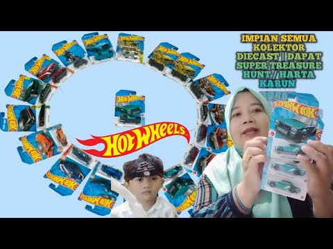 HUNTING HOTWHEELS DAPAT SUPER TREASURE HUNT (HARTA KARUN) LOT K 2022 | NISSAN SKYLYNE HT 2000GT-X