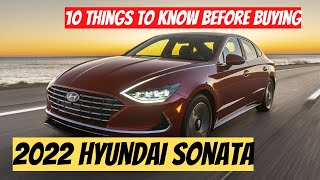 10 Things To Know Before Buying The 2022 Hyundai Sonata Best Year For Hyundai Sonata
