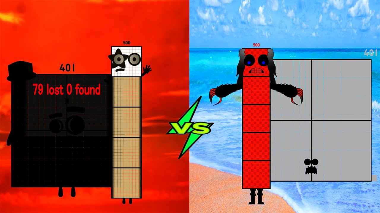 Uncannyblocks Band Eternal Differen Vs Uncannyblocks Band 1 Year Remastered (401-500). Who win ?