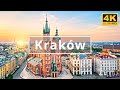 Krakow Poland Nagrania Z Drona 4K Z Napisami