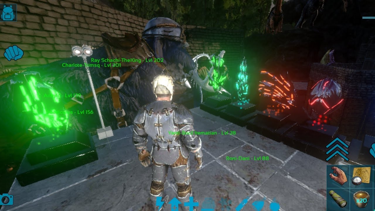 LIVE 22 | Cari Blueprint Armor Riot Tipis-tipis | Ark Mobile Indonesia ...