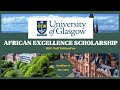 🇬🇧 Study in UK: University of Glasgow Scholarship for MSc - Full Tuition Fee & No IELTS Requirement📚