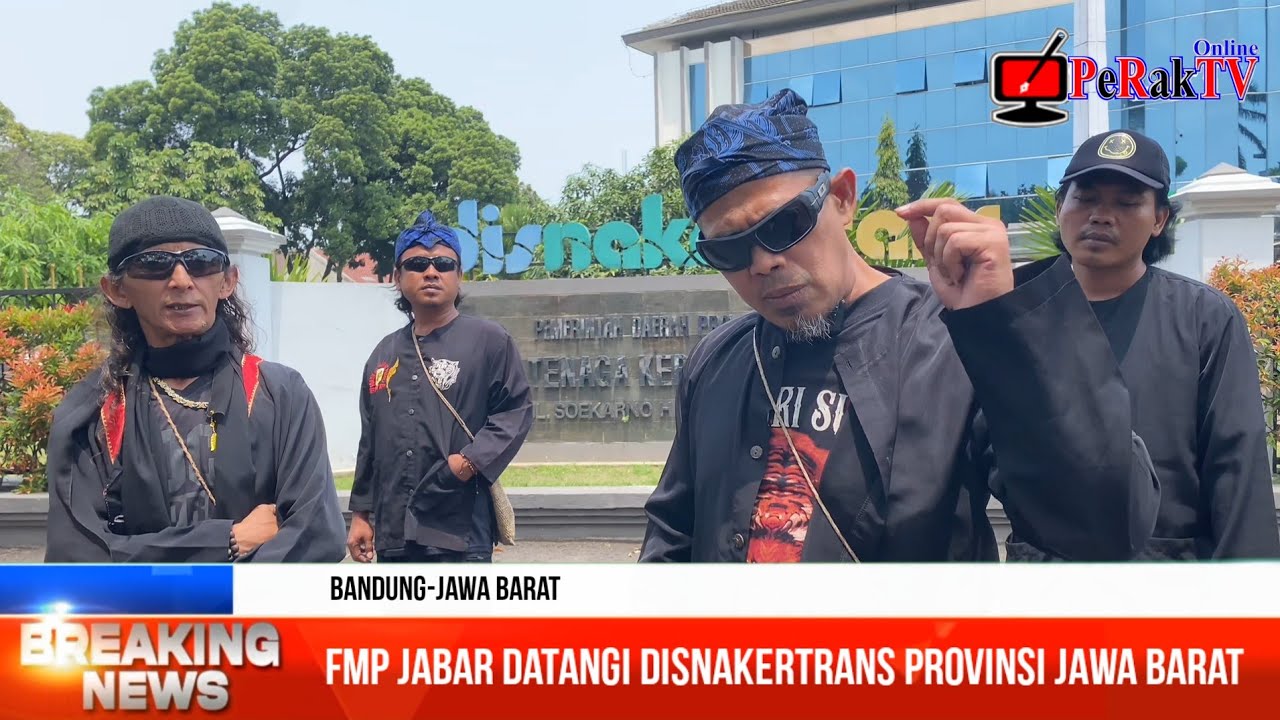Tanyakan Laporan Perusahaan Nakal di Subang, FMP Jabar Datangi Disnakertrans Provinsi Jawa Barat