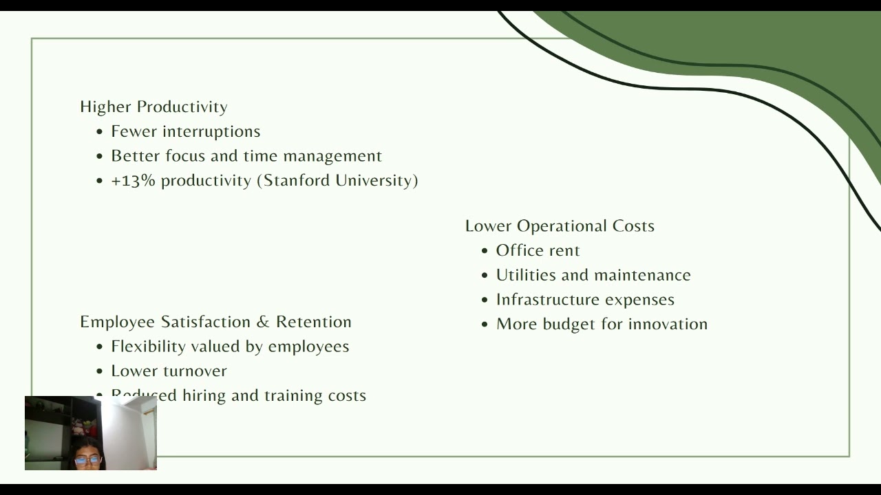 Is remote work beneficial than office work?