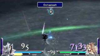 Dissidia 012 Sephiroth(Lv1) vs Terra(Lv100) [No items, acc, max, extreme]