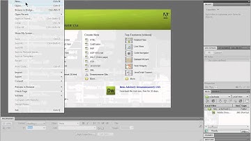 Lesson 8 - Creating template in Dreamweaver.avi