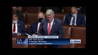 Rep. Allen Fights to Block Biden's Workplace Vaccine Mandate