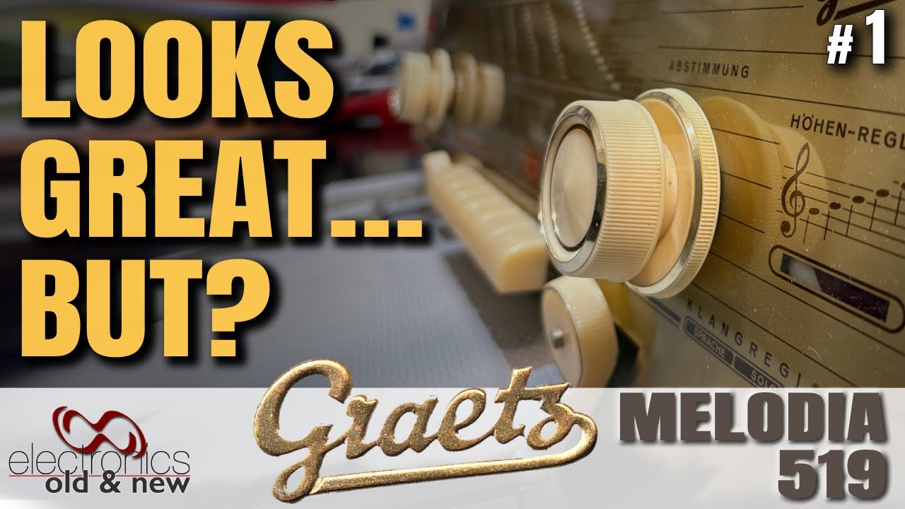 Graetz Melodia 519 – The Cabinet's Mint, But the Signal's Not So