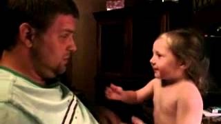 The Disappearing Act - FUNNY 3yr old doing magic