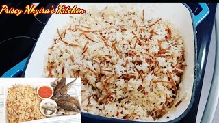 How To Make Oil Rice Spaghetti Braised Riceghana Angwa Mo