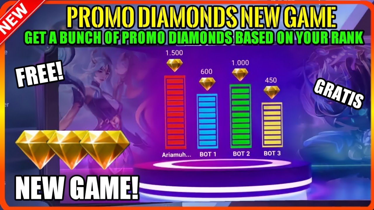 NEW GAME PROMO DIAMONDS RANKING MATCH TOP RANK FREE PROMO DIAMONDS ...