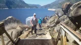 Wapama Falls Hetch Hetchy Valley - Yosemite