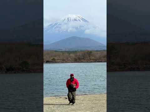 The view of Mount Fuji from Lake Shojiko is the most beautiful. #japan #japantravel #mtfuji #fujisan