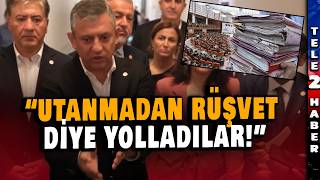 Özgür Özel'den rüşvet fezlekesine kanıtlarla yanıt! \
