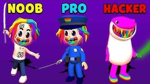6ix9ine Runner! 🔴🟢🟡 MAX LEVELS!! All Levels Gameplay Walkthrough Android, iOS BIG UPDATE!!!