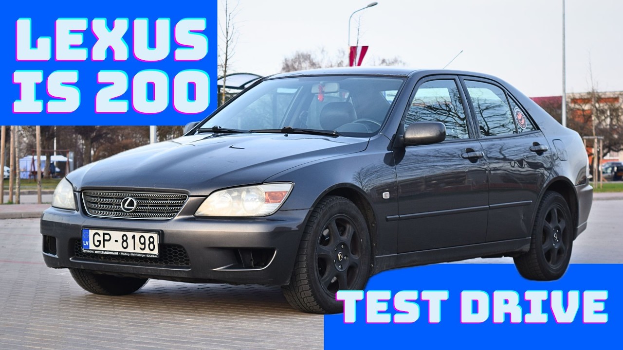 Lexus IS 200 2.0 1999 XE10 test drive | no talking