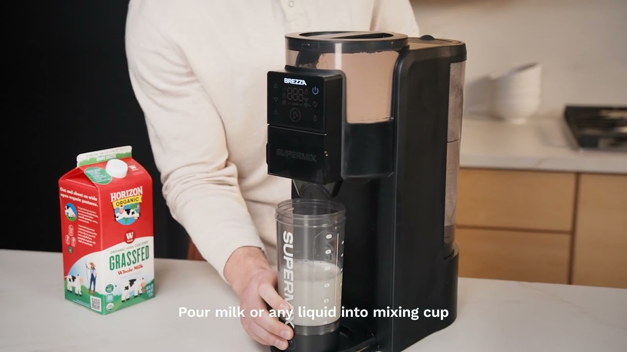 Using Milk With Your Supermix